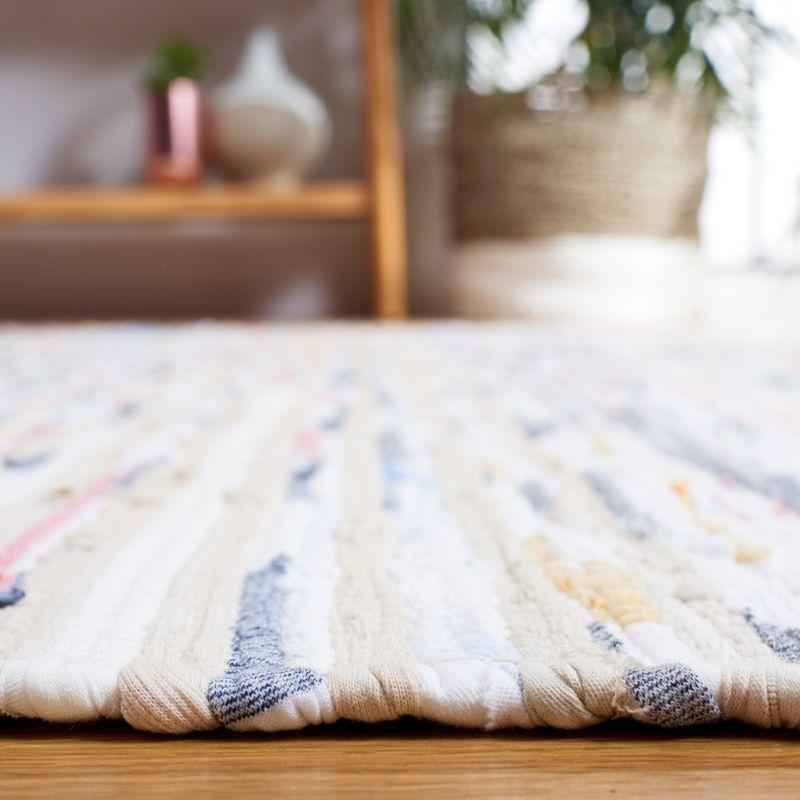 Montauk MTK625 Hand Woven Indoor Area Rug - Beige/Ivory - 6'x6' - Safavieh