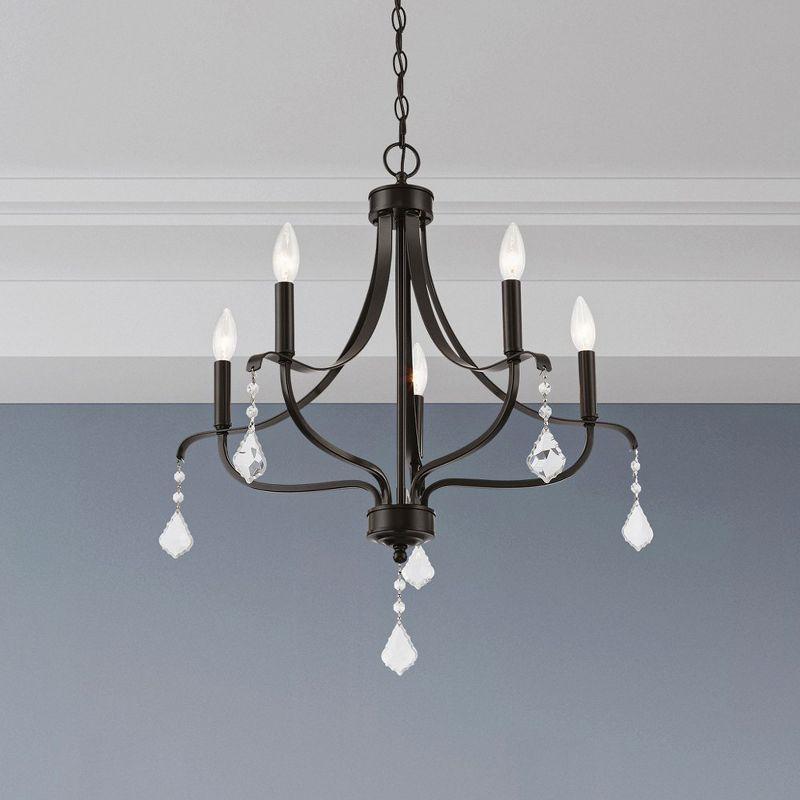 Livex Lighting Laurel 5 - Light Chandelier in  English Bronze