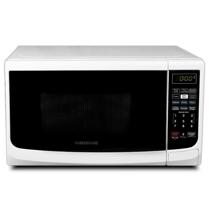 Farberware Farberware Countertop Microwave .7 Cu. Ft. 700-Watt Compact Microwave Oven FMO07ABTWHA