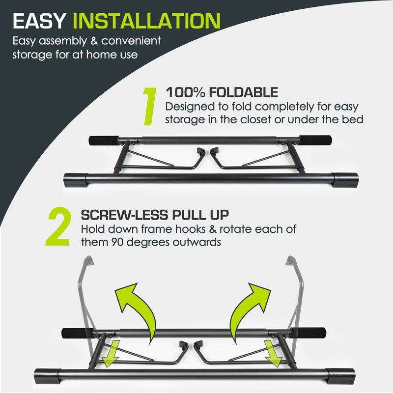ProsourceFit Foldable Doorway Pull Up Bar