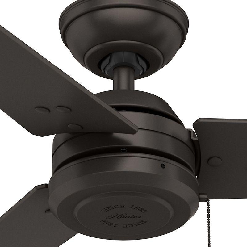 52" Cassius 3 - Blade Outdoor Standard Ceiling Fan with Pull Chain