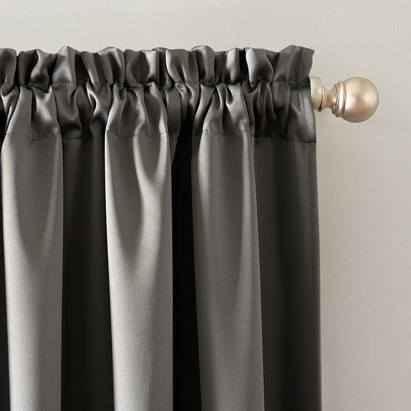 Sun Zero Blackout Oslo Theater Grade Rod Pocket Curtain Panel