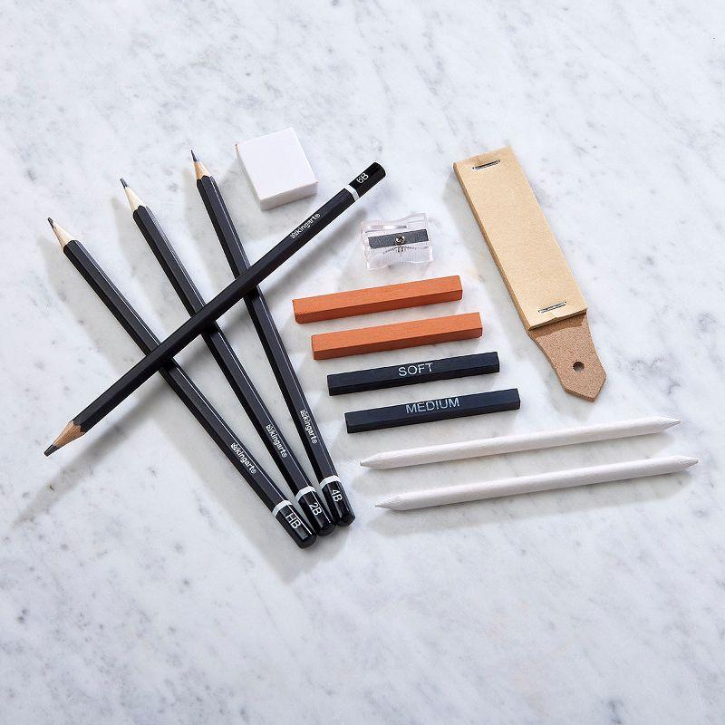 KINGART Sketch & Draw Set, 13 pc
