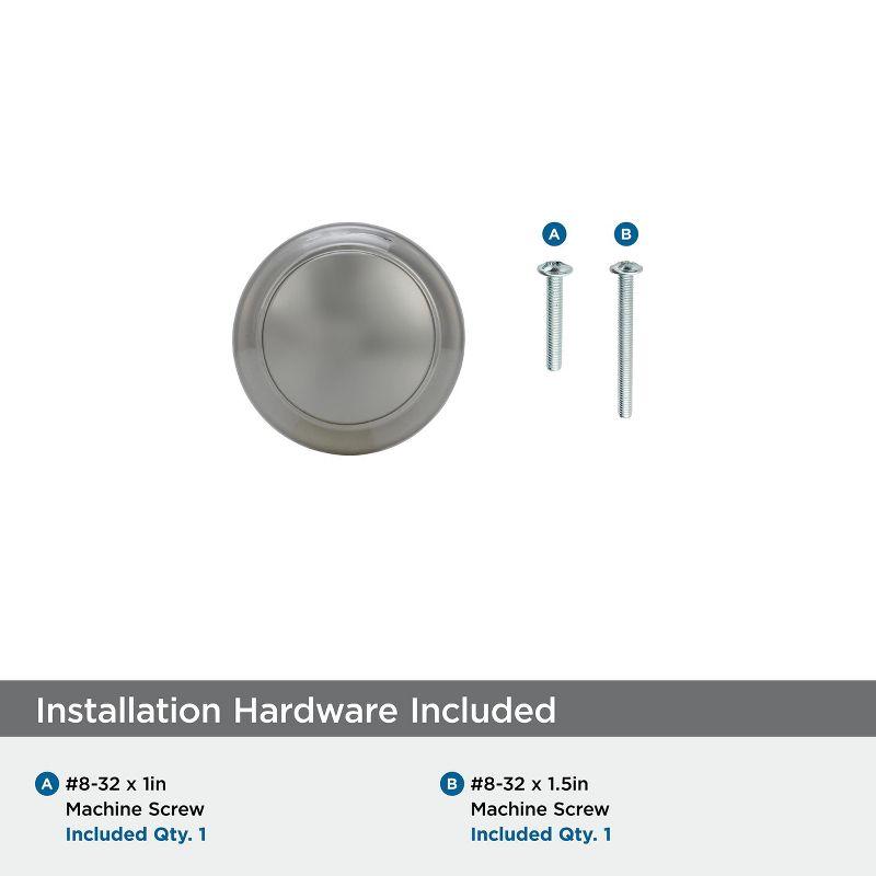 Highland Ridge 1 3/16" Diameter Mushroom Knob