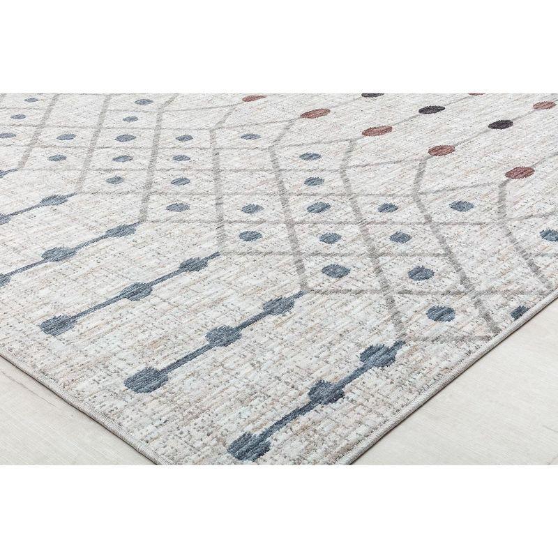 Mason Brooks Cressida CA75A La Paloma Gray Area Rug for Dining Room Rug Neutral Rug Living Room Rug Kitchen, 2'6" x 8'
