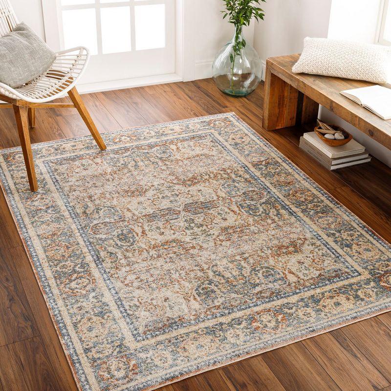 Mark & Day East 2'3"x3'9" Rectangle Washable Woven Indoor Area Rugs Burnt Orange