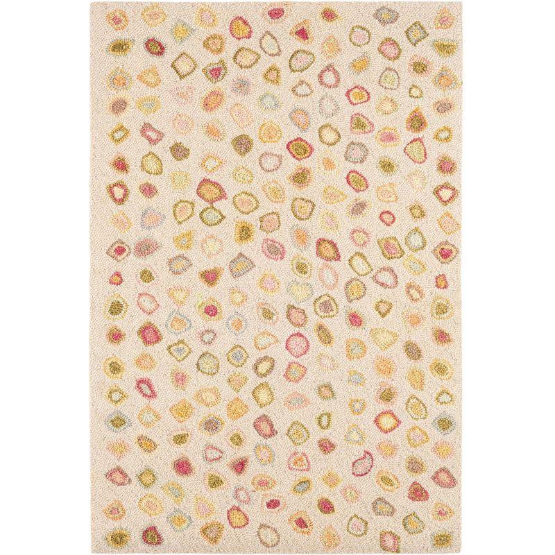 Cat'S Paw Pastel Hand Micro Hooked Wool Rug
