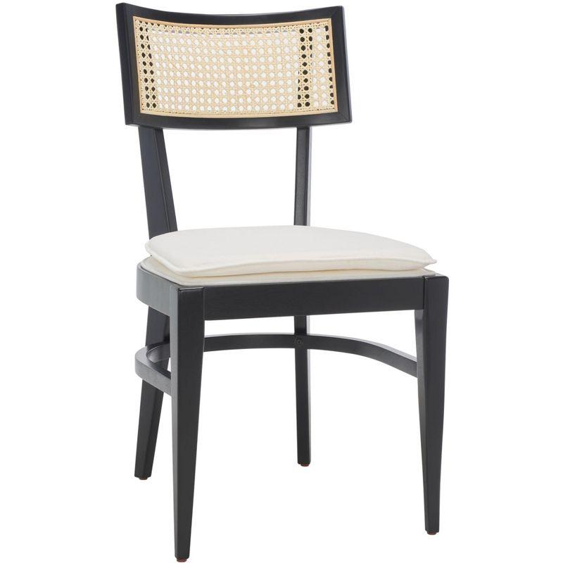 Galway Cane Dining Chair - DCH1007 - Black/Natural - Safavieh