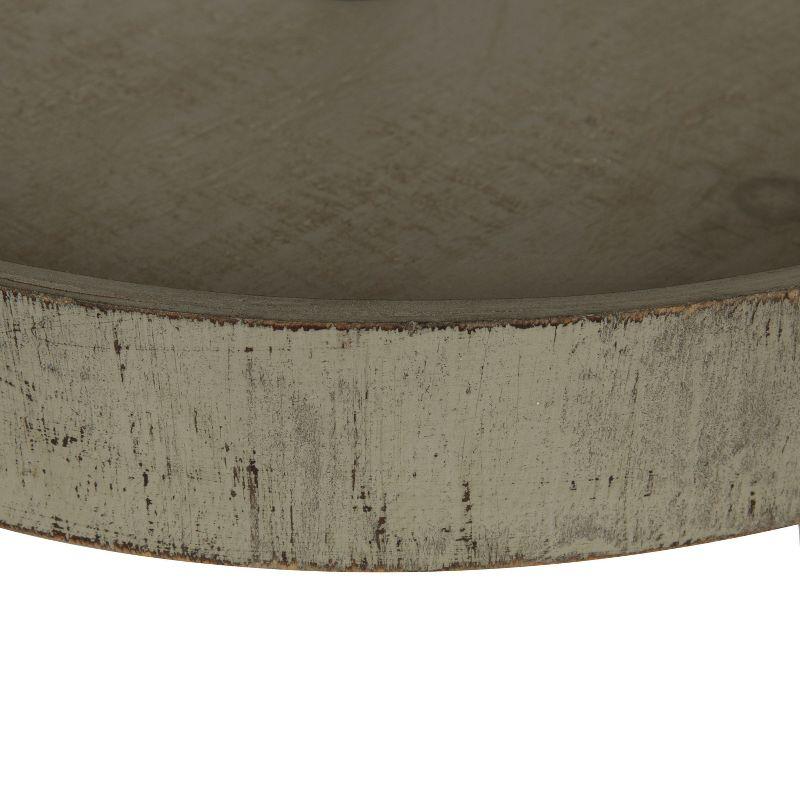 Kate and Laurel Woodmont Tray, 3 Tier, Gray