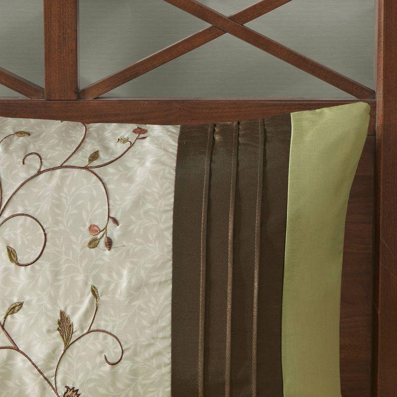 Serene Embroidered 7 Piece Comforter Set