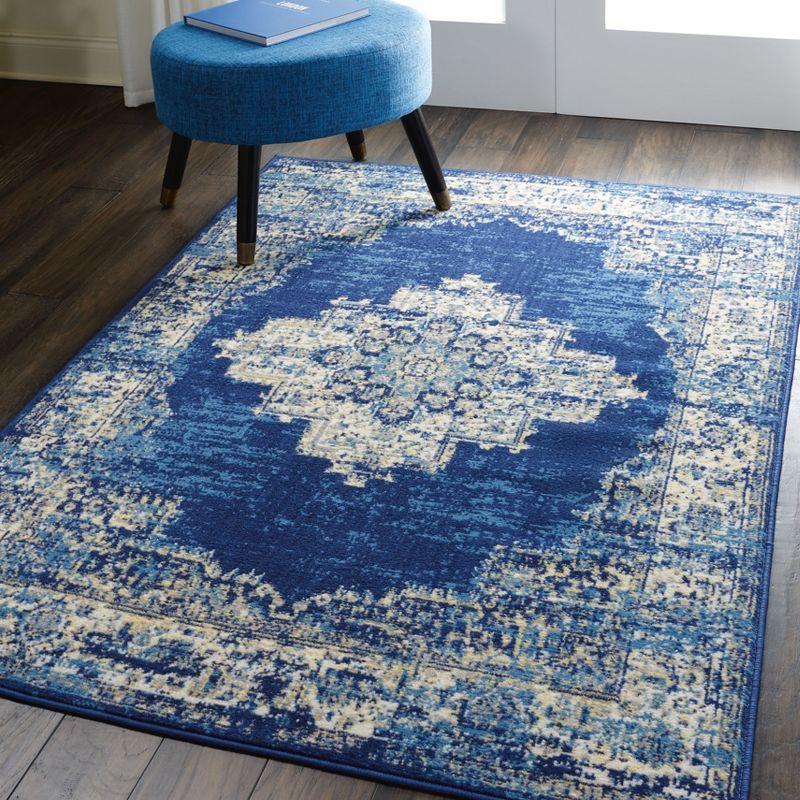 Nourison Grafix Center Medallion Area Rug