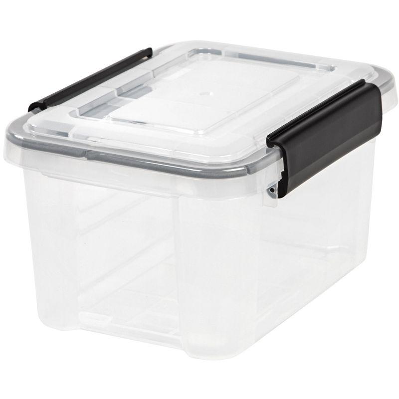 IRIS USA, Inc. 6.5 Qt./2 Gal. Weatherproof Storage Tote