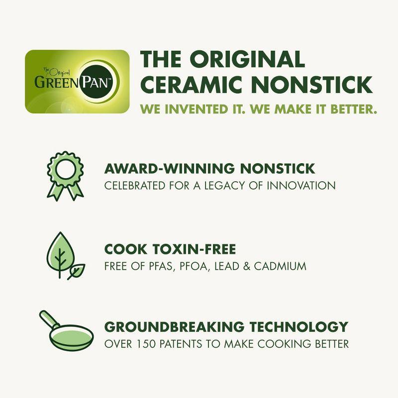 GreenPan ™ Reserve Sage 10-Piece Ceramic Non-Stick Cookware Set