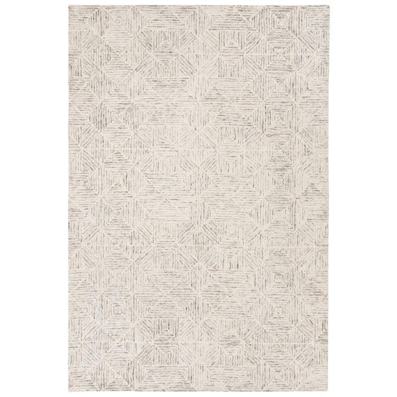 Abstract ABT763 Handmade Indoor Area Rug - Light Blue - 6'x9' - Safavieh