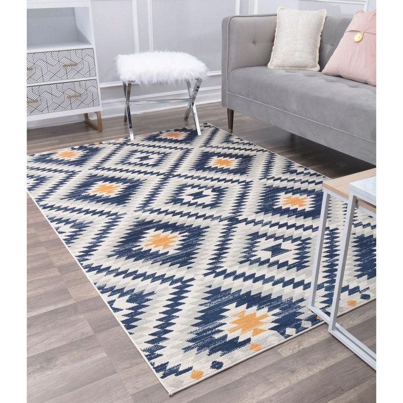 Bodrum Tribal Kilim Honey Area Rug