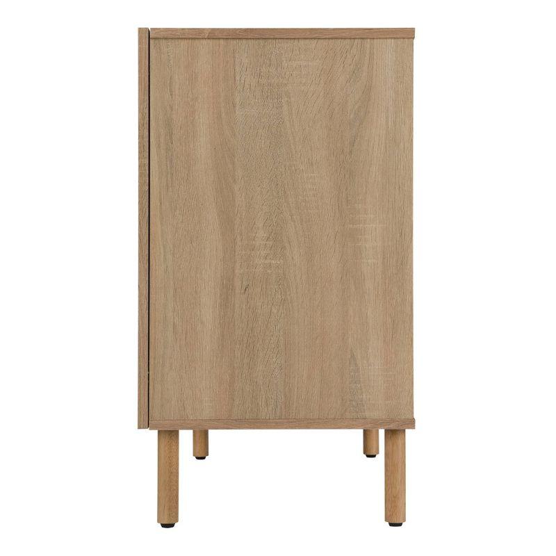 Sango Merk Contemporary 2-Door Cabinet with Adjustable Shelf