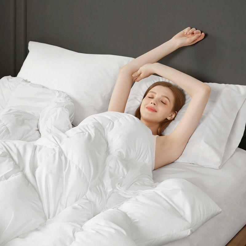 Stay Puffed Overfilled Down Alternative Comforter White - Madison Park