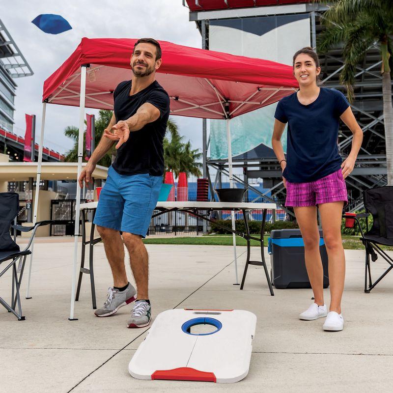 NFL Green Bay Packers All-Weather Travel Cornhole Set