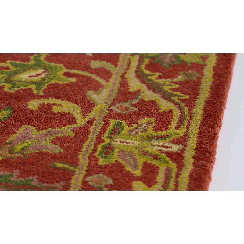 Antiquity AT52 Hand Tufted Indoor Accent Rug - Wine/Gold - 2'x4' - Safavieh