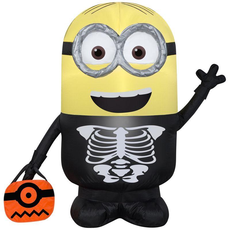 Gemmy Industries Airblown Dave as Skeleton