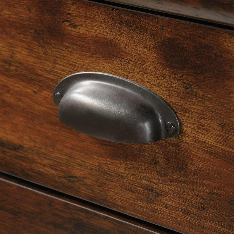 Harbor View Computer Desk with Hutch Cherry - Sauder