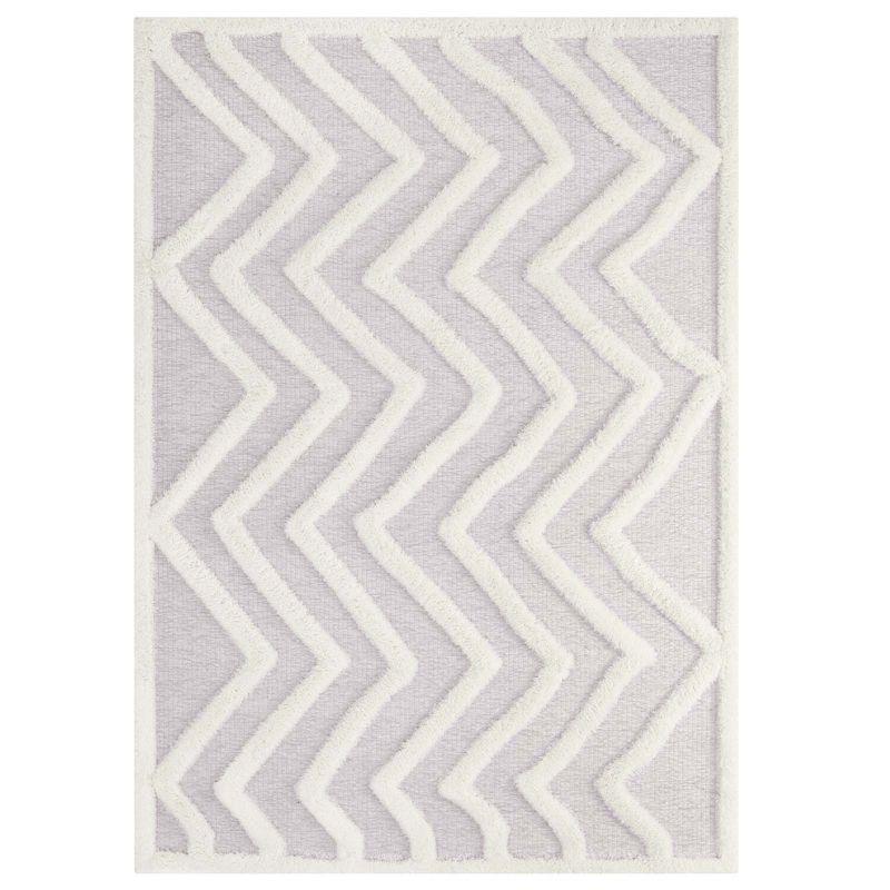 Modway Modway Pathway Abstract Chevron Shag Area Rug