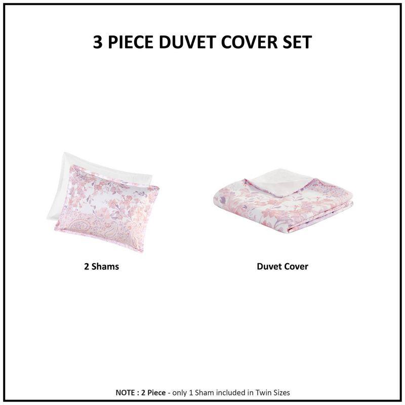 Oliena Floral Paisley Duvet Cover Set