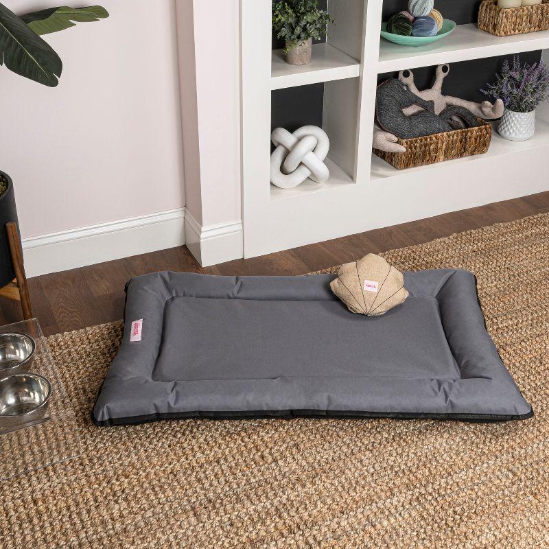 Archie Traditional Oxford Waterproof Indoor/Outdoor Hand-Washable Memory Foam Camping Pet Bed