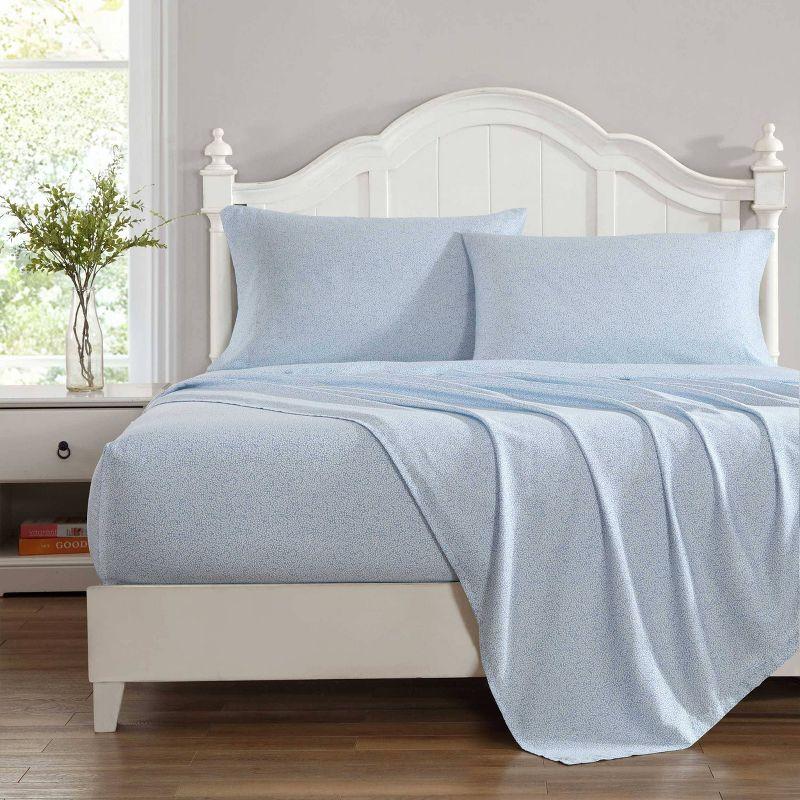 Laura Ashley Laura Ashley Sateen Cotton Printed Sheet Sets