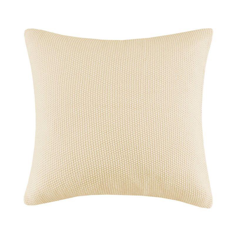 INK+IVY Tino Knit Square Euro Pillow Sham