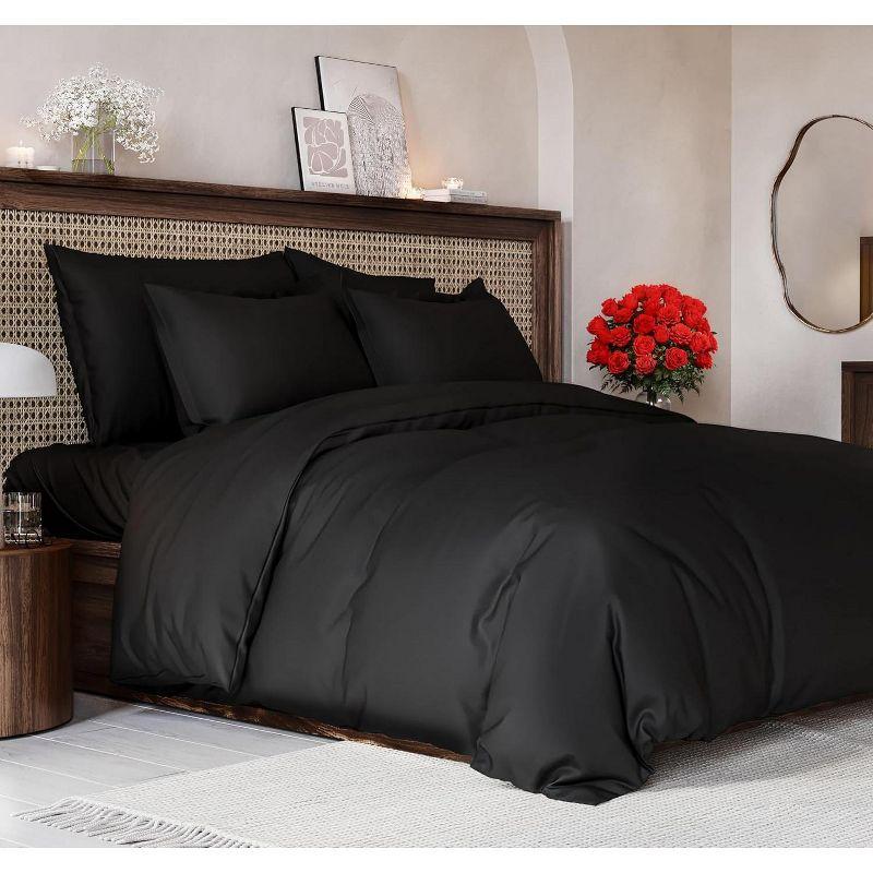 CGK Linens Premium Hotel Quality Soft & Cooling Duvet Cover Set