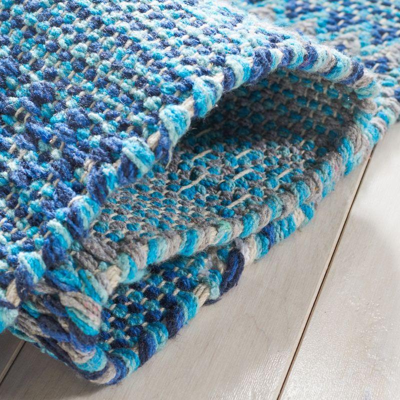 Montauk MTK851 Hand Woven Area Rug - Grey/Blue - 3'x5' - Safavieh.