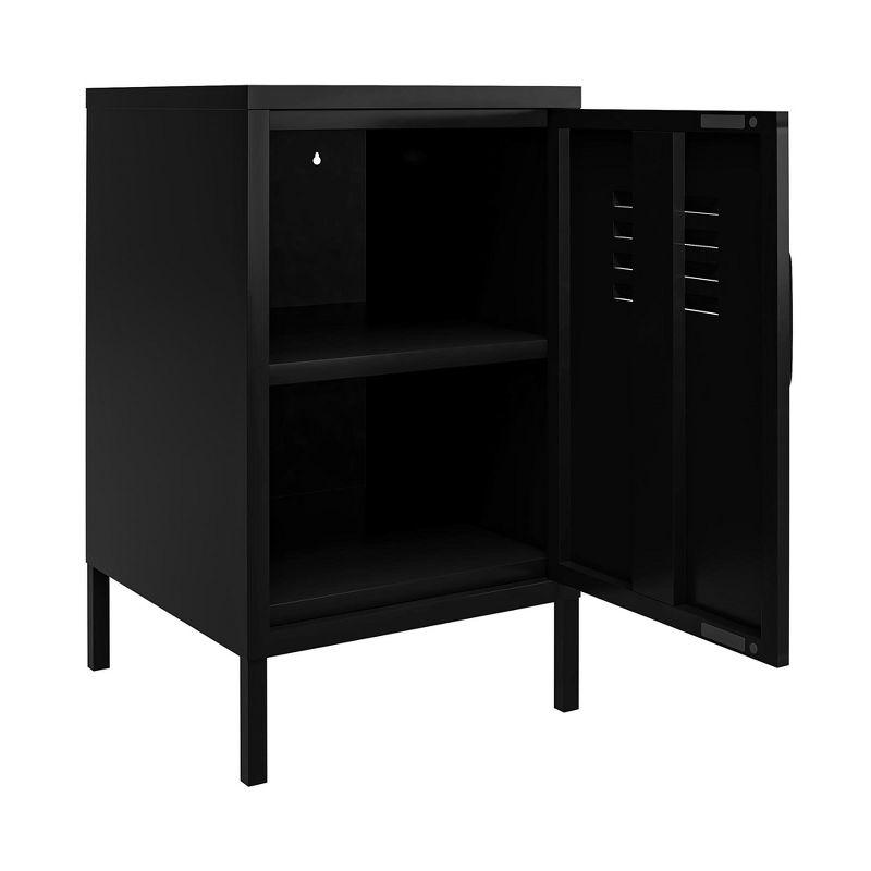 RealRooms Shadwick Metal Locker End Table