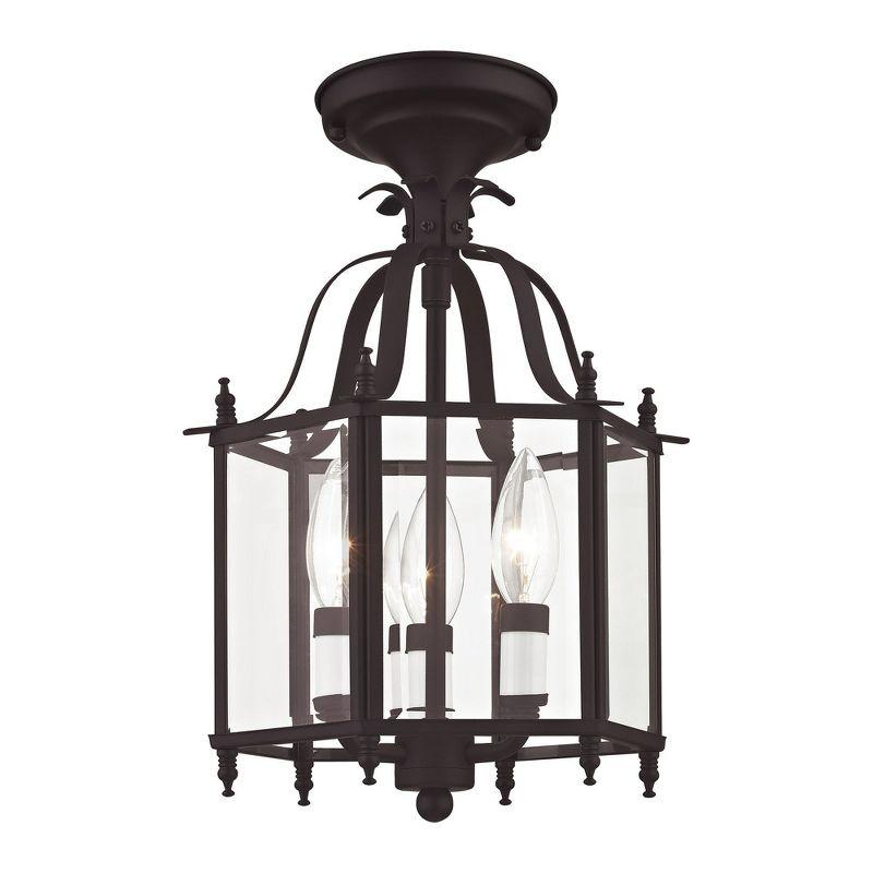 Livex Lighting Livingston 3 - Light Chandelier in  Bronze