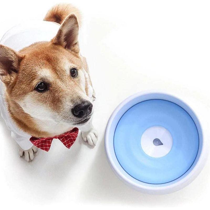 Pet Life 'Pud-Guard' Anti-Spill Floating Water and Food Bowl