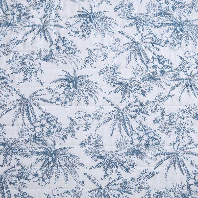 Tommy Bahama Home Tropical Cotton Floral Quilt Set