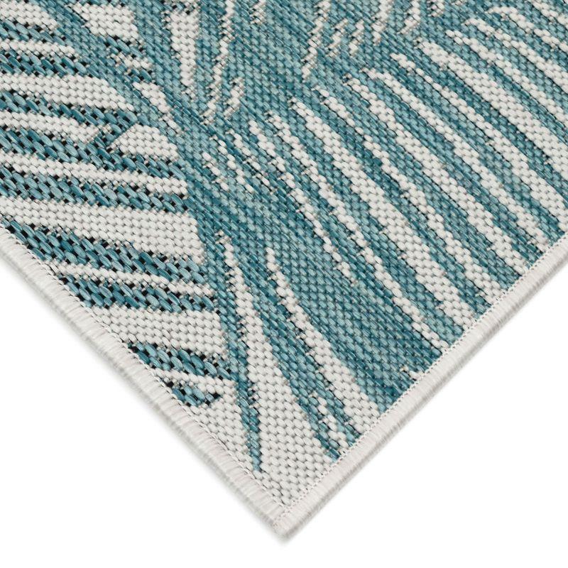 Liora Manne Carmel  Indoor/Outdoor Rug  Aqua..