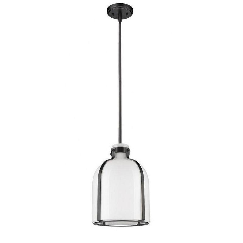 Z-Lite Pearson 1 - Light Chandelier in  Matte Black