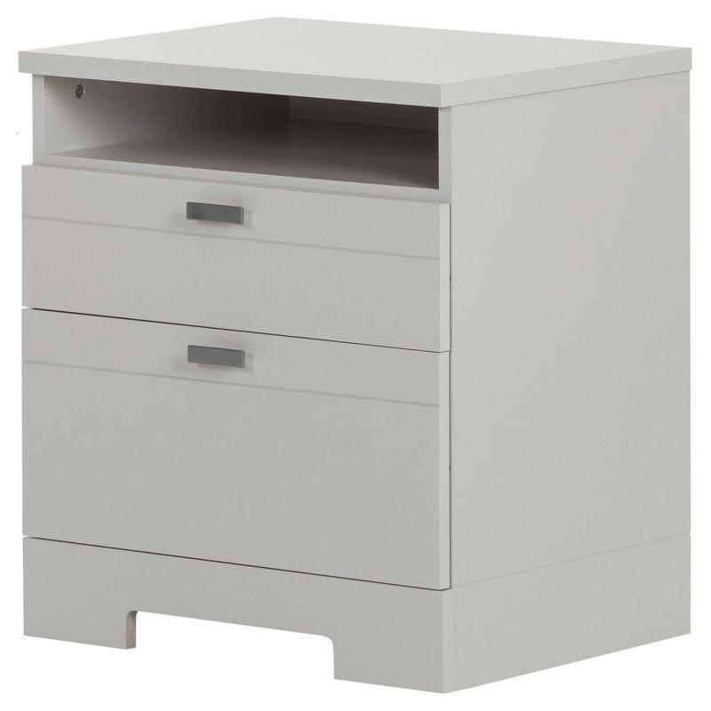 Reevo 2 Drawer Nightstand