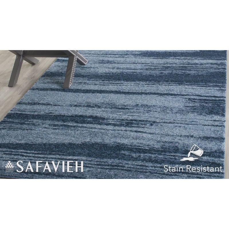 Retro RET2693 Power Loomed Indoor Area Rug - Dark Grey/Light Grey - 8'x8' - Safavieh.