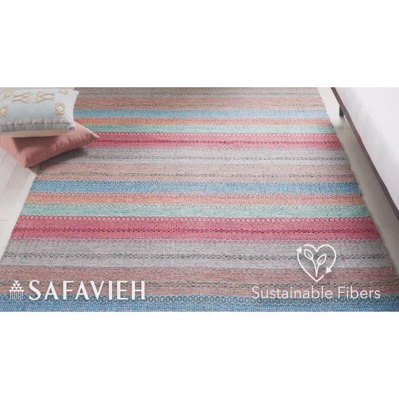 Montauk MTK851 Hand Woven Area Rug - Grey/Orange - 8'x10' - Safavieh.