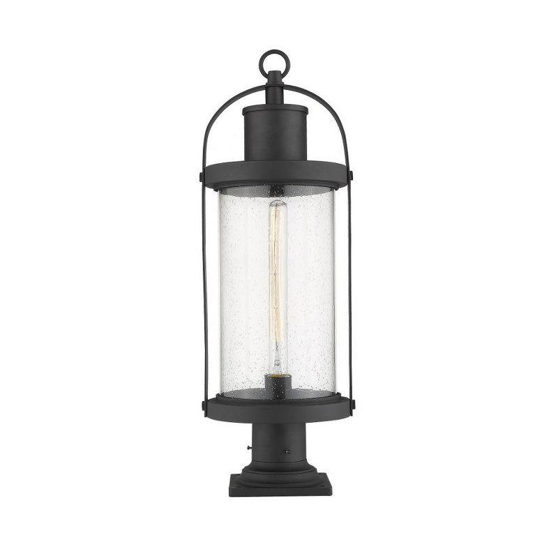 Z-Lite Roundhouse 1 - Light Lantern in  Black