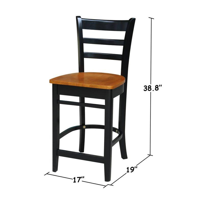 Emily Counter Height Barstool - International Concepts