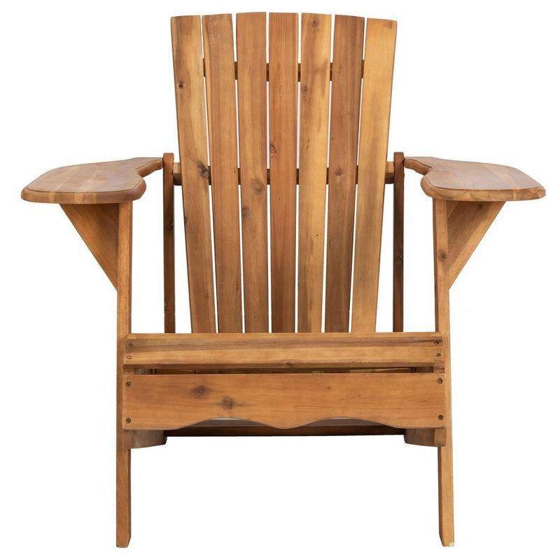 Natural Acacia Wood Adirondack Arm Chair