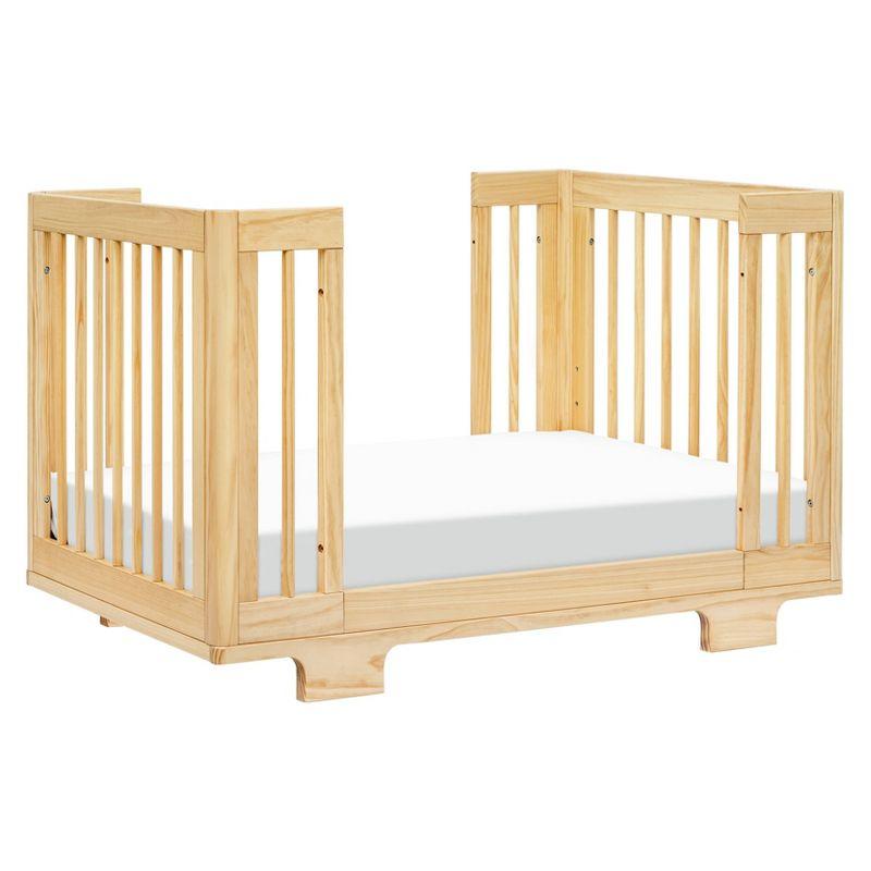 Babyletto Yuzu Natural Wood 8-in-1 Convertible Baby Crib with All Stages Conversion Kit