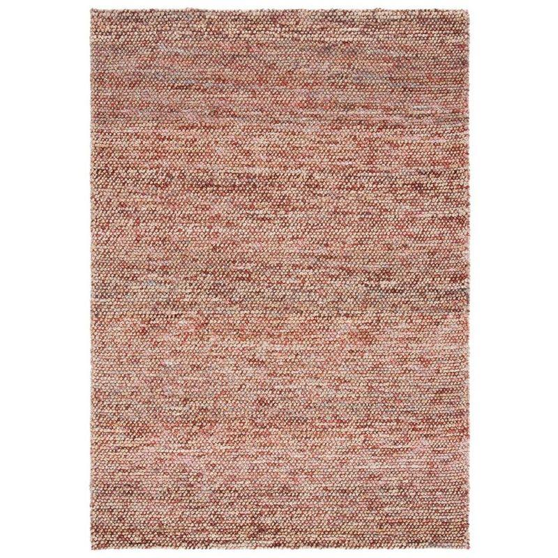Bohemian BOH901 Hand Woven Indoor Area Rug - Natural/Pink - 5'x8' - Safavieh