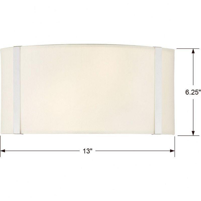 Crystorama Lighting Fulton 2 - Light Sconce in  Polished Nickel