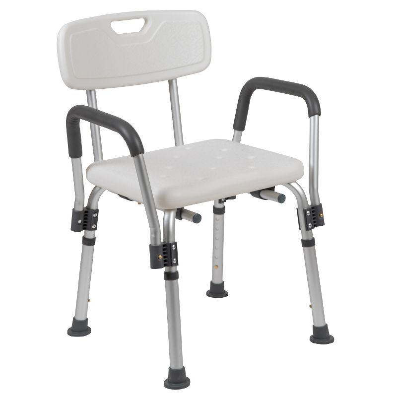 Joey 300 Lb. Capacity Adjustable Bath & Shower Chair with Depth Adjustable Back