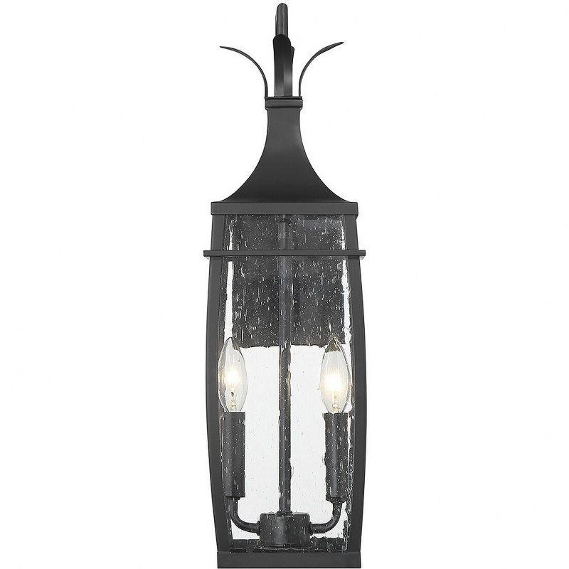 Montpelier 2-Light Outdoor Wall Lantern in Matte Black