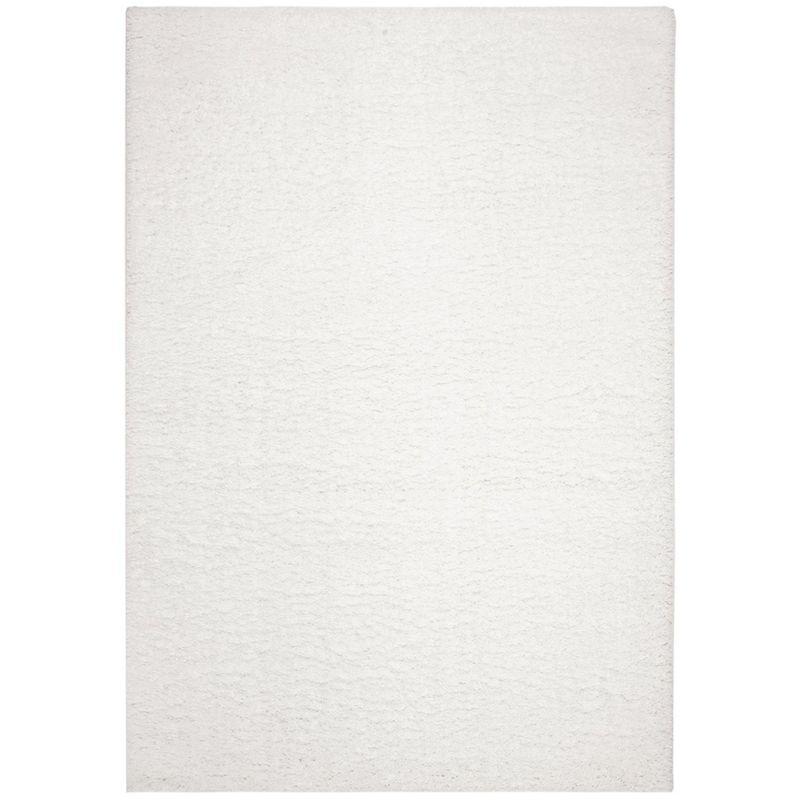 August Shag 900 AUG900 Power Loomed Indoor Area Rug - White - 9'x12' - Safavieh